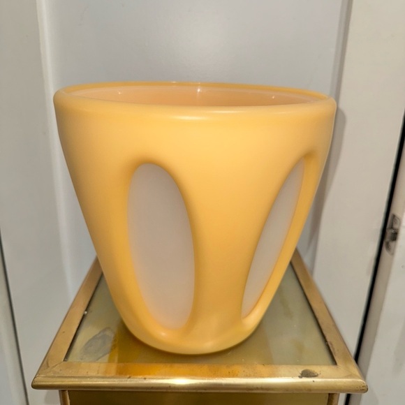 Rare Guzzini Sculpture Alien Eyes Space Age Ice Bucket Basket Italy Mid Century - Picture 1 of 8